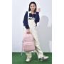 ZF195 New Schoolbag Female Junior High School Students Shoulder Bag Male Computer Backpack Oxford Breathable Waterproof