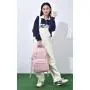 ZF195 New Schoolbag Female Junior High School Students Shoulder Bag Male Computer Backpack Oxford Breathable Waterproof