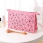 Custom Size Recycled Fashion Design Eco Friendly Chic Minimal Organizer Beauty Makeup Cosmetic Bags For Traveling