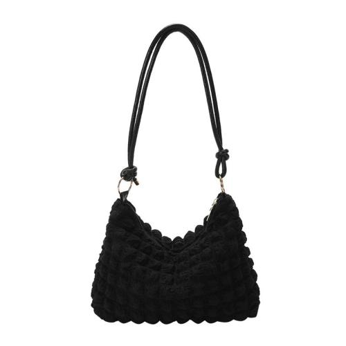 Ladies' Simple Temperament Gentle Wrinkle Underarm Bag for Women, Spring and Summer New Style Shoulder Crossbody Square Bag