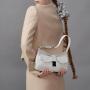 2024 Custom Trending Fashion Purse And Handbags Small Square With Bow Latest Luxury Shoulder Bags For Women