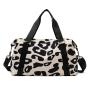 ZWY149 Outdoor Hot Sale Oxford Waterproof Travel Bag Luggage Big Duffle Bag New Fashion Wholesale Leopard Print Yoga Bag Ladies