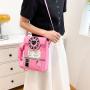 New fashion personality phone lady bag diagonal cross bag custom retro lady bag