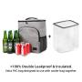 Insulated Cooler Backpack Leakproof Soft Cooler Bag Lightweight Backpack Cooler for Lunch Picnic Fishing Hiking