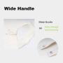 Reusable Grocery Totes Bags Cotton Canvas Foldable Shopping Bags with handle