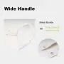 Reusable Grocery Totes Bags Cotton Canvas Foldable Shopping Bags with handle