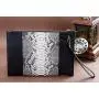 New Luxury Wholesale Customizable Mens Party Trending Handbags Custom Snake Skin Long Clutch Bag Purse Design 2023 Evening Bags