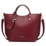 REALER Custom logo Fashion PU Leather latest  ladies bags women handbags red purses and handbags crossbody tote bag