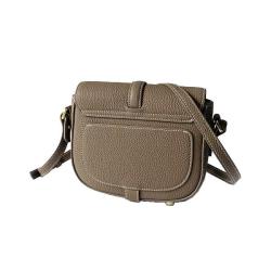 2024 Custom Genuine Leather Crossbody Saddle Bag Luxury Messenger Bags For Fashion Women