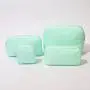 RTS No MOQ Nylon Large Cosmetic Bag For Women Gift Zipper Toiletries Organizer Bag Makeup Pouch nylon bag