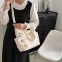 2024 Wholesale Women Customs Handbag Handbags Canvas Tote Bag Waterproof Nylon Womens Shoulder Bags Designer Women Bags