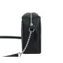 Factory Custom Black Women Pu Leather Crossbody Bag Clutch Purse Handbag With Chain Strap