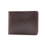 High quality top grain leather men wallet slim purse in classic big brand pebble pattern