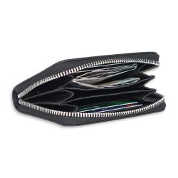 Portable Rfid Large Capacity Zipper Clutch Girl Purses Women Leather Card Holder Wallet Coin Pocket