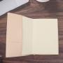 Manufacturer customized wholesale genuine leather notebook cover agenda cover notepad diary cover