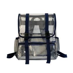 SC058 Casual Outdoor Travel Backpack PVC Clear Backpacks High Quality Waterproof Transparent Book Bags for School