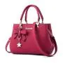 CCF120 New Fashion Women Handbag Tote Bags Soft Ladies Handbags With Decorative Bows Petal Pendant Women Crossbody Shoulder Bags