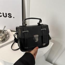 2024 Luxury Crossbody Bag Lady Frosted Pattern PU Leather Single shoulder Strap Tote Bag Metal Buckle with Handle Handbag