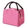 Gelory Foldable Lunch Tote Bag Reusable Lunch Holder Insulated Lunch Container Picnic Bag