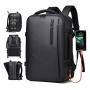 ZWY210 Daily Business Travel Student USB Shoulder Bag Men Women Oxford Expandable Laptop Backpack New Multi-Pocket Luggage Bag