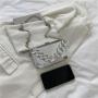 Party Dinner Bag Chains Single Shoulder Square Bag Silvery Purse Handbag Woman Wallet Envelope Dress Bags Bolsa