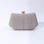 New Arrival Glitter Wrinkle Purse Banquet Bag Dress Straddle Single Shoulder Bag Elegant Clutch Evening Bags For Woman