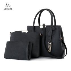 2023 Low MOQ Custom Sac A Main Femme Tote Bag Set 3 In 1 Pcs Fashion Crossbody Bag Luxury Handbags For Women