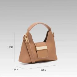Custom Logo Fashion Ladies Girls Bags PU Leather Shoulder Handbag Chic Cross Body Bag For Women