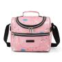 Printed Oxford waterproof large capacity crossbody bento bag portable lunch bag Peva Cooler Bag