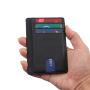 Leather Card Holder Men's Slim Card Holder Wallet RFID Blocking Leather Card Holder