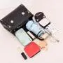 ZR485 Hot Solid Color Single Shoulder Women Bag New Tide Fashion PU Ladies Handbag Cute Crossbody Cat Pattern Portable Bag