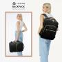 LOVEVOOK 40L Multifunction Smart Travel Backpack with 3 packing cubes for Travelling Business 17in Laptop Backpack With USB Port