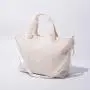 Keymay Popular Multi-color Personalized Letter Patches Bridesmaid Gift Sherpa Tote Bag Ladies Wedding Handbags Ladies Tote Bag