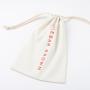 Custom Logo Gift PU waterproof Leather Cosmetic Pouch Leather Jewelry Drawstring Bag