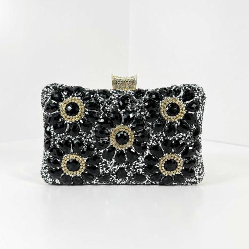 New arrival party bags with double-sided colorful bridal clutch purse ladies evening bag chain women clutch bag handbag