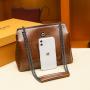 2024  fashionable OEM customized PU leather shoulder bags
