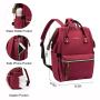 LOVEVOOK Fashion Causal Ladies Daily school Bag Lightweight USB Charging Travel Back Pack Business Women Laptop Backpack