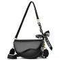Armpit Saddle Bag Bow Tie Chain New Fashion 2022 Simple Casual Cross-Body Bag Light Luxury Wholesale Zipper Bag