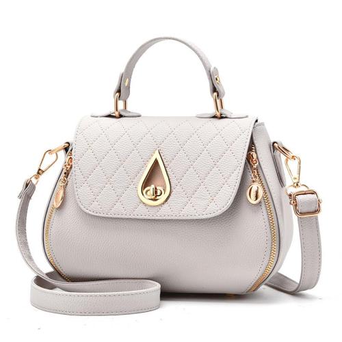 New wholesale luxury women bags leather brand zipper women fashion quilted leather bags tote handbags for women