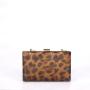 Wholesale leopard Pattern Ladies Acrylic Clutch Bag Fashion Women Tote Bag Casual Wedding Evening Bag 2024
