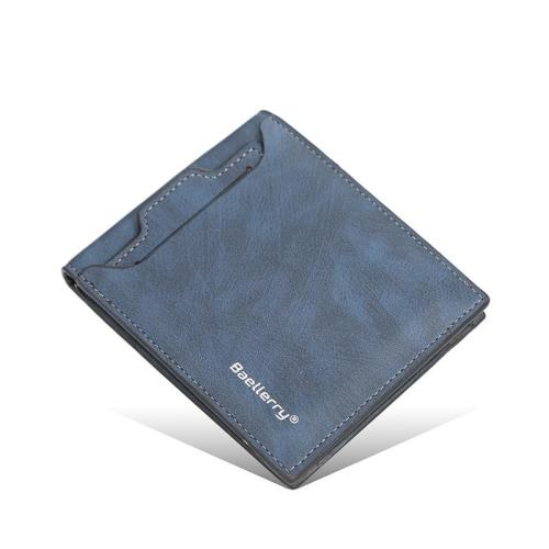 ZR102 High-end Short Multi-card Men's Card Bag Fashion Open Horizontal Wallet Korean Version Zero Wallet for Father