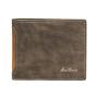 New Arrival Waterproof Short Section Wallet Fashion Casual Stitching Coin Purse Multi-card Holder Wallet For Men carteras para mujer