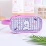New hand painted cartoon stationery storage bag PVC transparent waterproof portable portable pencil cases