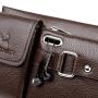 WTB052 Simple Casual Fanny Pack Fashion Waterproof Messenger Bag Large Capacity Men's Crossbody Travel Handbag