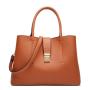 2024 Custom Vegan Leather Handbag For Ladies Women Purses With Fashion Button