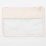 Small MOQ Factory Wholesale Weekly Deals Portable Waterproof Brush Clear Zipper Ladies Towel Embroidery Logo PVC Clear Pouch