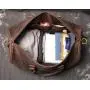 XL321 American Style Genuine Leather Durable Duffle Bag Casual Large Capacity Travel Bag Anti Water Handbag Customized Logo