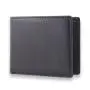 Wallet with RFID feature logo embossed genuine leather men wallet