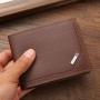 New men's short wallets small cheap coin purse fashion thin section multi-card space large capacity business wallet men