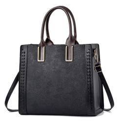 ZR643 Woman Bag Handbag Retro PU Fashion Female Portable Big High Quality Shoulder Underarm Bag Girl Versatile Tote Bag Shopping